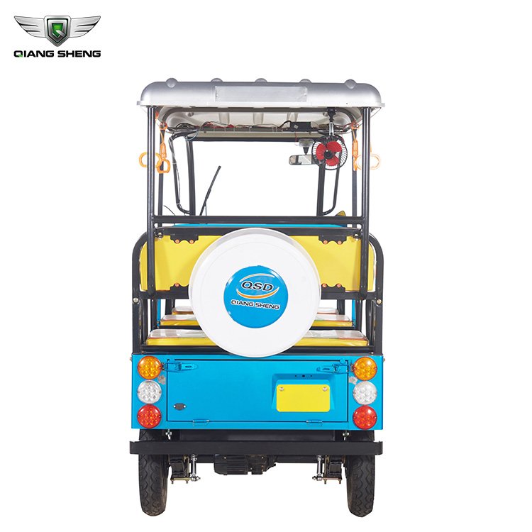 New Design Cheap Tuk Tuk Bus Pedicab Rickshaw Electric Tricycle Used to Pull Passenger in India Train Railway Station