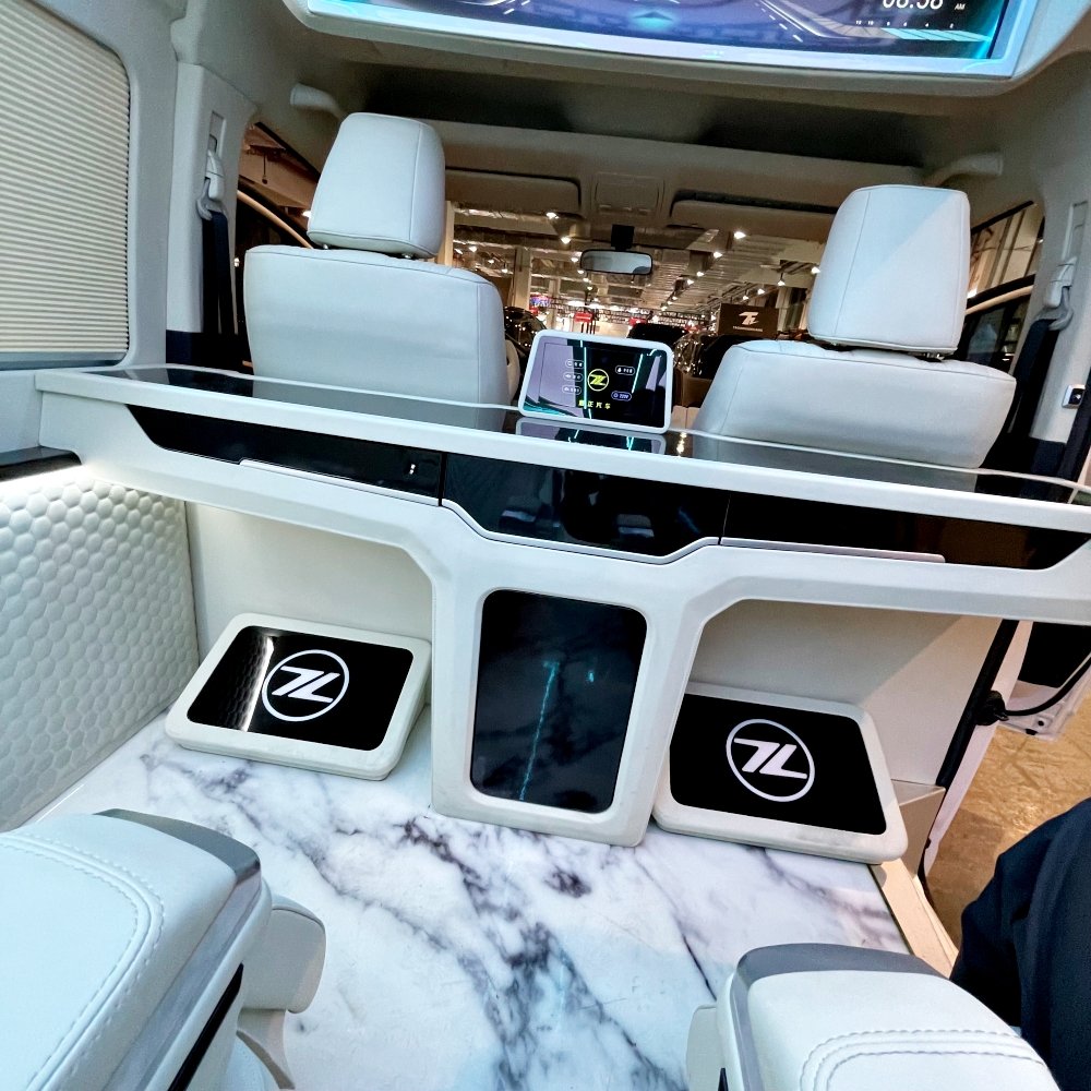 Kit Van Seat Car Interior Upgrade Complete Modification Plan Luxury Accessory Headlight TOYOTA Hiace Van