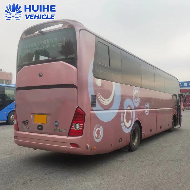 Chinese Hot Sale diesel Engine Jinlong 58 Seats Second Hand Bus Used coach Sales for Africa Used Buses for Sale in Brazil