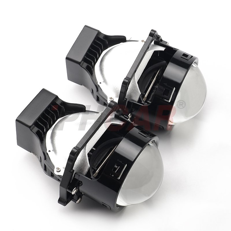 New WEIXIN 45w Lossless Bi Led Lens Car Led Lights Universal 3inch 5500K High Low Beam H4 Led Headlight 12V Bi Led Projector for