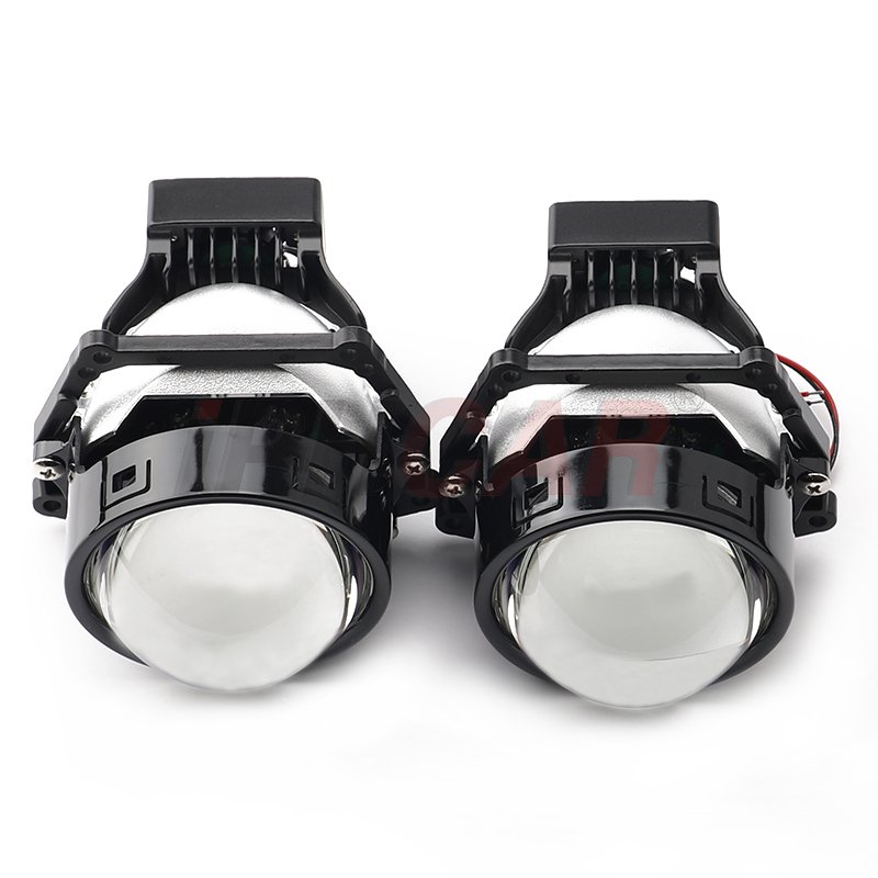 New WEIXIN 45w Lossless Bi Led Lens Car Led Lights Universal 3inch 5500K High Low Beam H4 Led Headlight 12V Bi Led Projector for