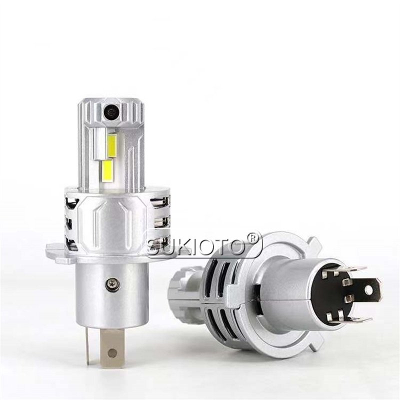 SUKIOTO JAPAN QUALITY M5P H4 H11 Led Lamp Plug and Play H7 9005 H3B 9006 Led Fog Light for Car 12V 6500K Turbo Fan Led Bulb