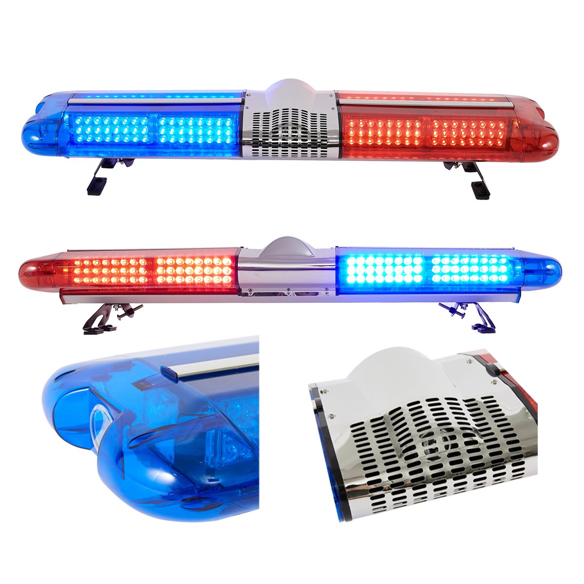 Factory Supplier 24V LED Ambulance Emergency Signal Light for Cars and Cop Fire Vehicles