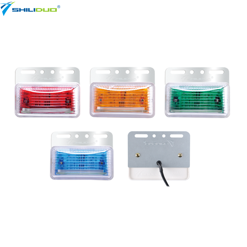 shiliduo SD-4021 High Quality Vehicle edge lights Truck Trailer 24v Led Yellow Indicator Side Marker Lights