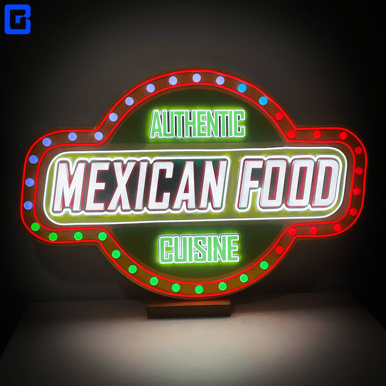 Free Custom 3D Outdoor LED Store Sign Makers Acrylic Light Box Advertising Marquee Signs for Company Use