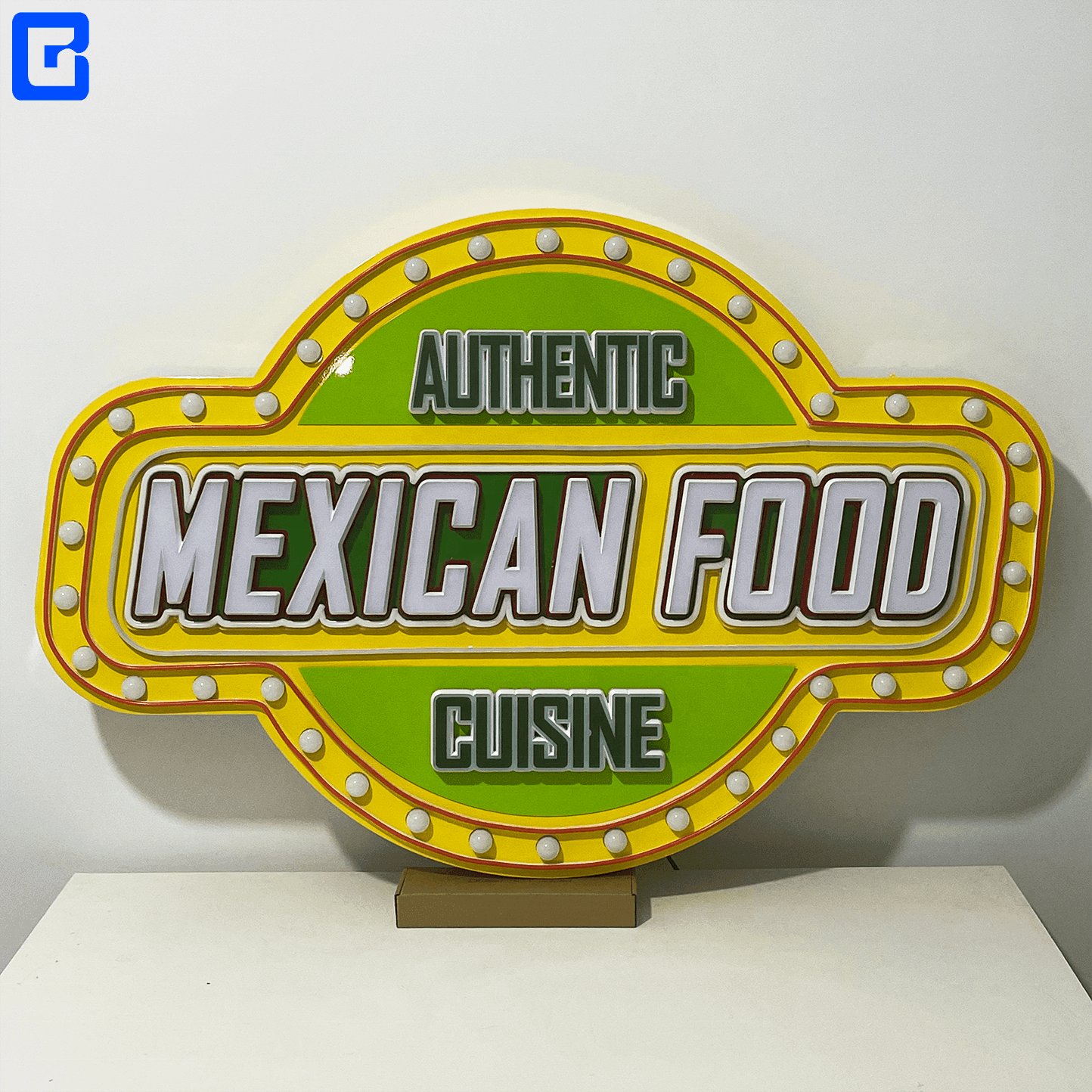 Free Custom 3D Outdoor LED Store Sign Makers Acrylic Light Box Advertising Marquee Signs for Company Use