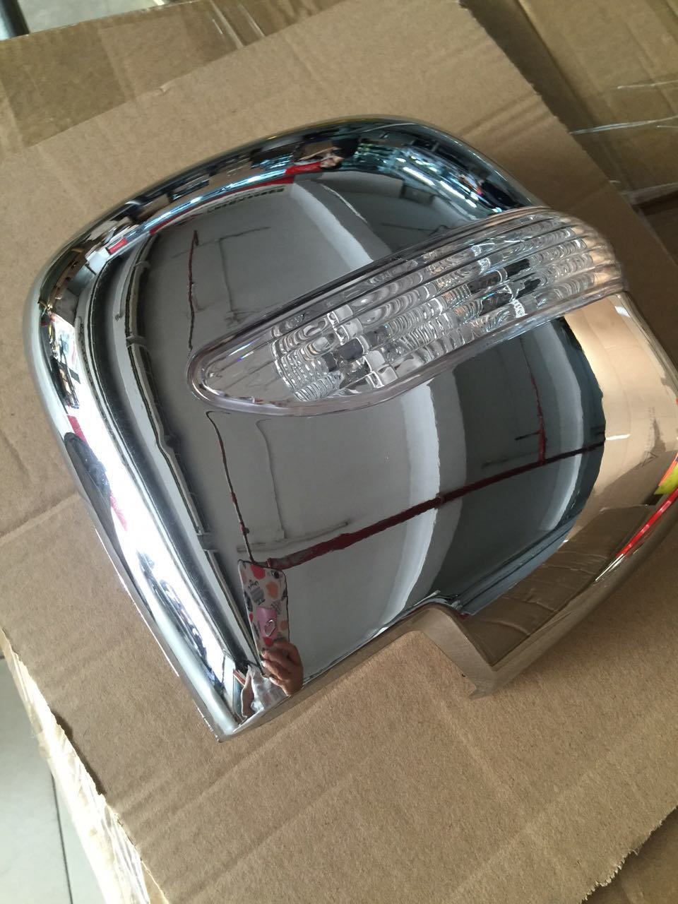 High Quality Body Kit Exterior Decoration Chrome Mirror Cover for HIACE 2008-2018 Minibus Auto Accessories