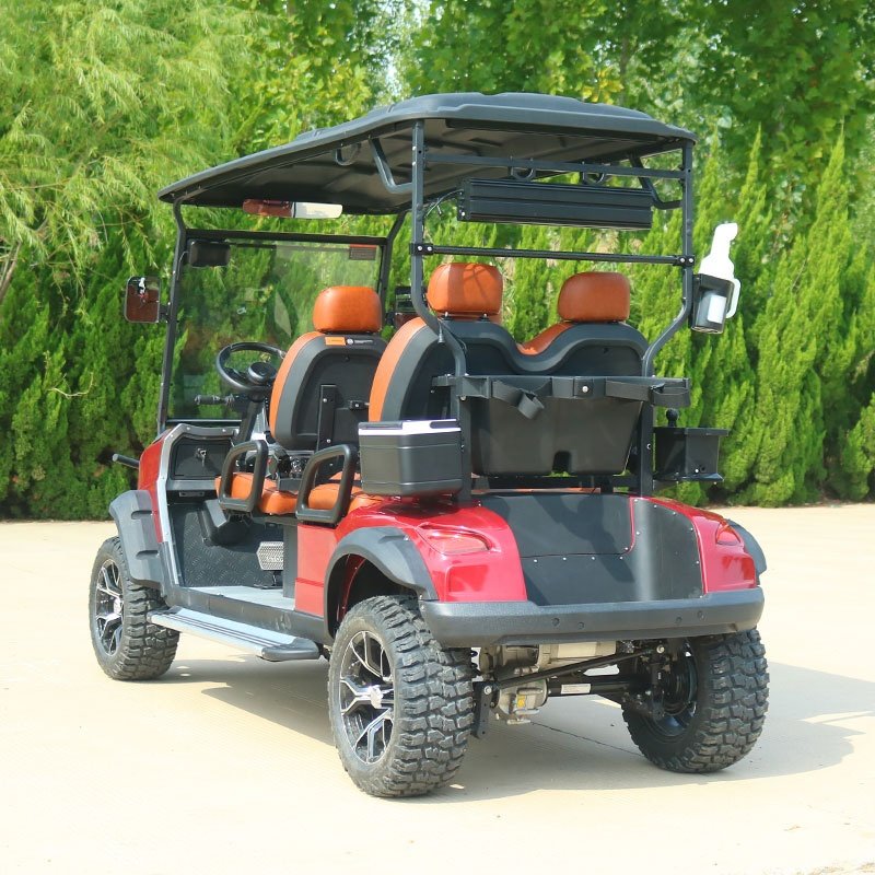 Luxury Club Car 4 Passengers High Quality Golf Buggy Max Customized Motor Lithium Battery Controller Electric Golf Cart