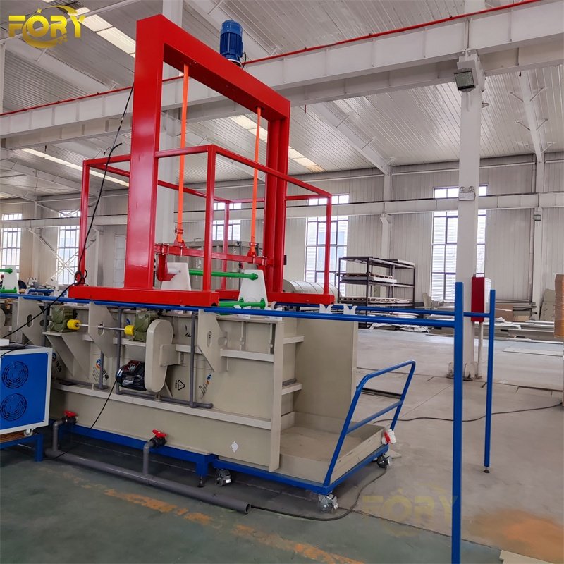 Fully Automatic Electroplating Galvanic Nickel Machine Plant for Screw