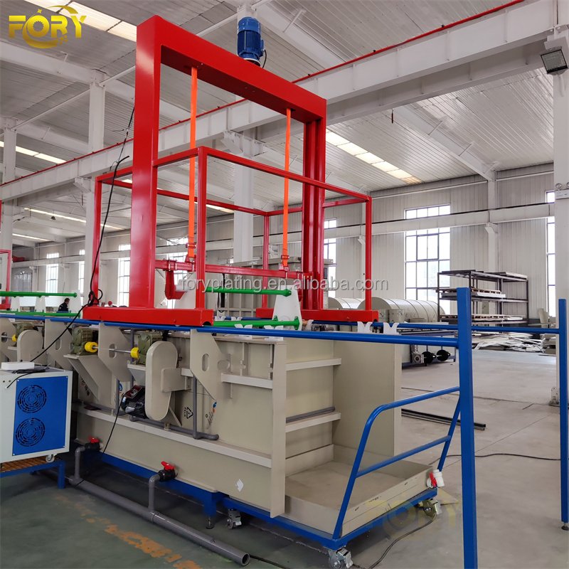 Fully Automatic Electroplating Galvanic Nickel Machine Plant for Screw
