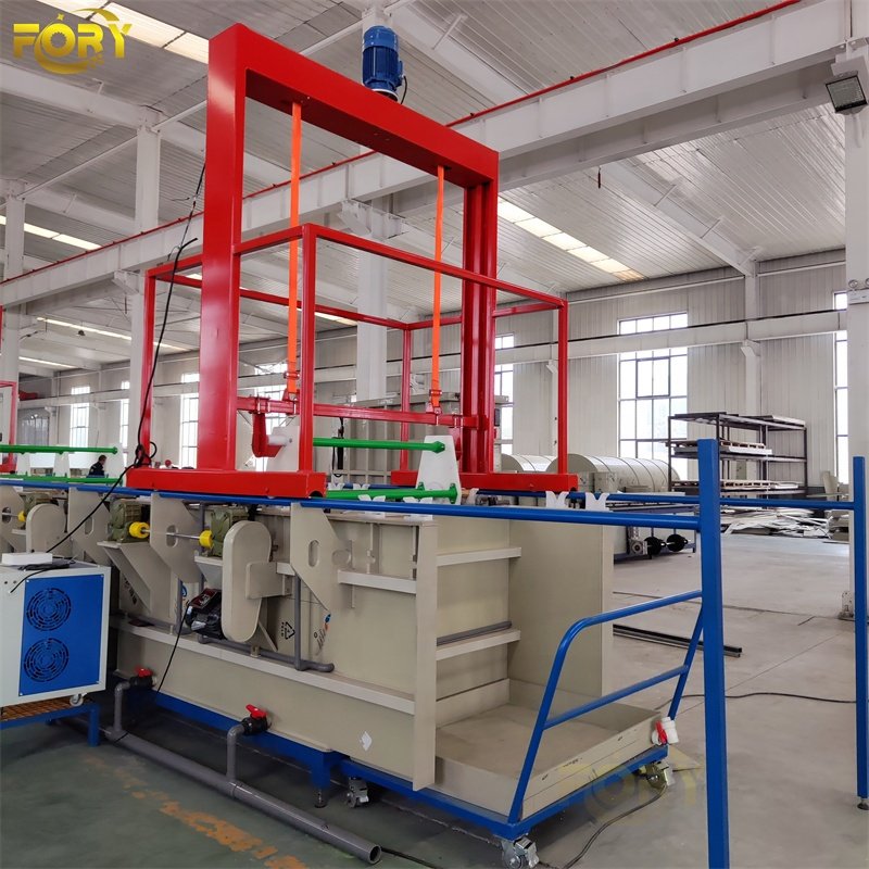 Fully Automatic Electroplating Galvanic Nickel Machine Plant for Screw