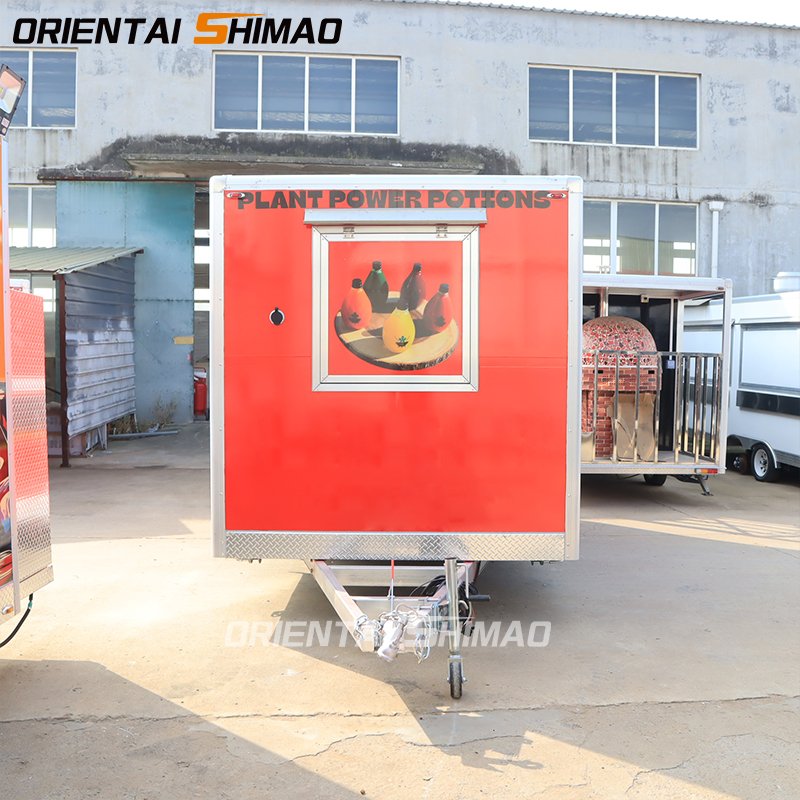 Oriental Shimao Buy Mobile Food Truck Vending Concession Trailers Food Cart Ice Cream Pizza Airstream Food Truck for Sale