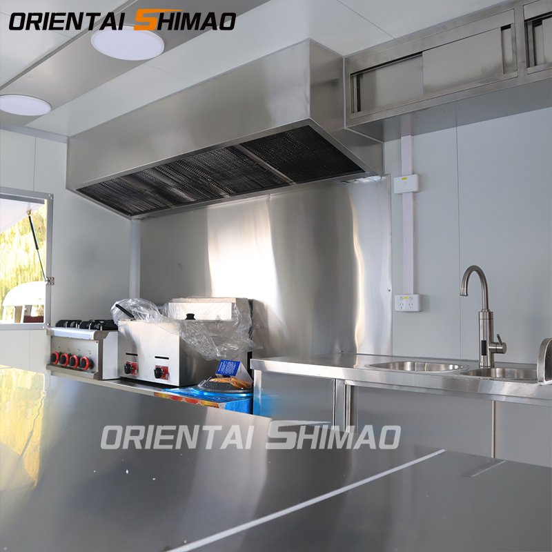 Oriental Shimao Buy Mobile Food Truck Vending Concession Trailers Food Cart Ice Cream Pizza Airstream Food Truck for Sale