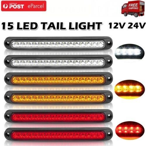 15LED Rear Light Trailer Stop Signal Trailer LED Truck LED 24v Truck Lights LED Tail Light 10-30V Brake Bulbs