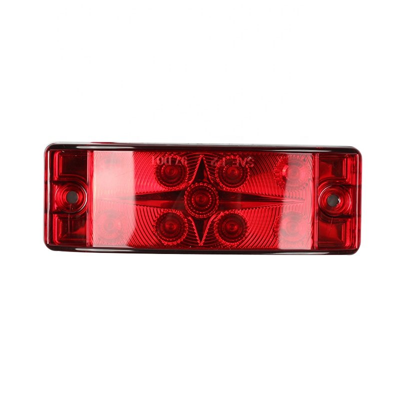 Truck Light Dual Function Strobe Led Marker Lights RECTANGULAR Led Clearance Light for Truck Trailer Tractor