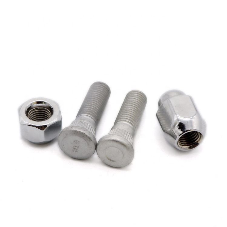 Class 8.8 10.9 Bus Locks Nuts Bolts Track Wheel Studs Bolts for European Truck
