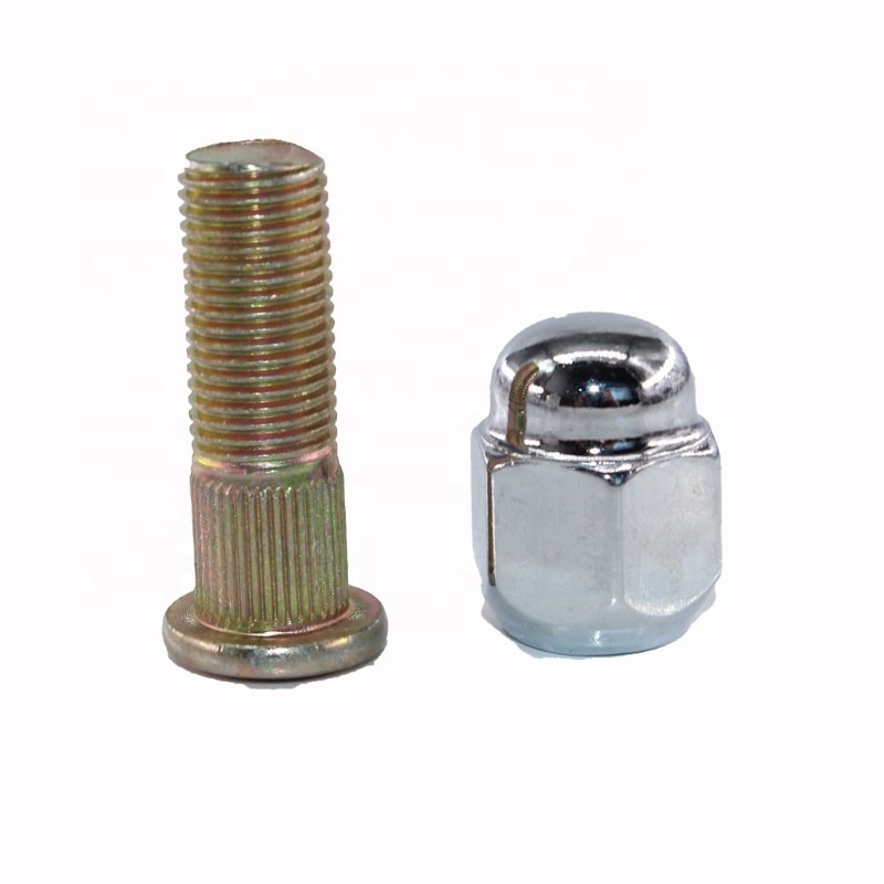 Class 8.8 10.9 Bus Locks Nuts Bolts Track Wheel Studs Bolts for European Truck