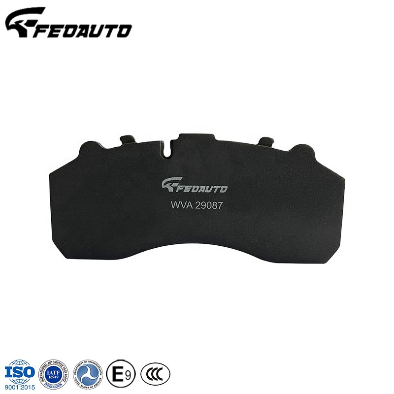 Auto Brake System Brake Pads WVA 29087 Actros Brake Pad