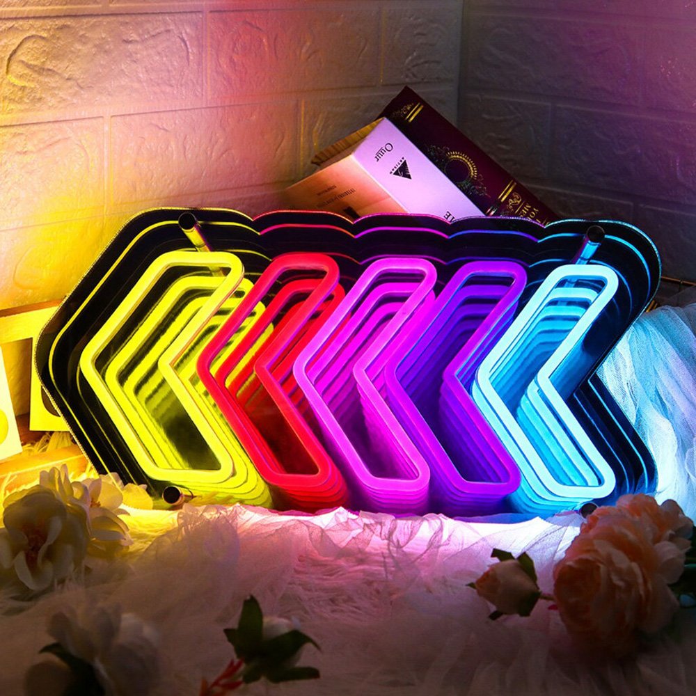 2024 New Design No MOQ LED Neon Arts Business Decorative Customization Infinity Mirror Shop Events Room Decor Neon Sign