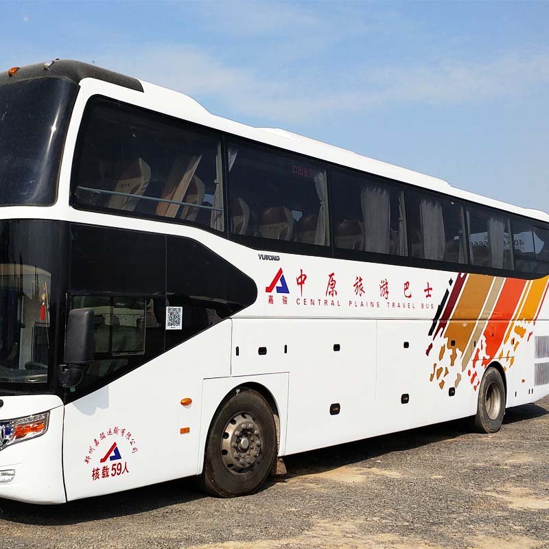Used Buses 66 Seats Diesel Engine Passengercoach Buses and Coaches for Sale