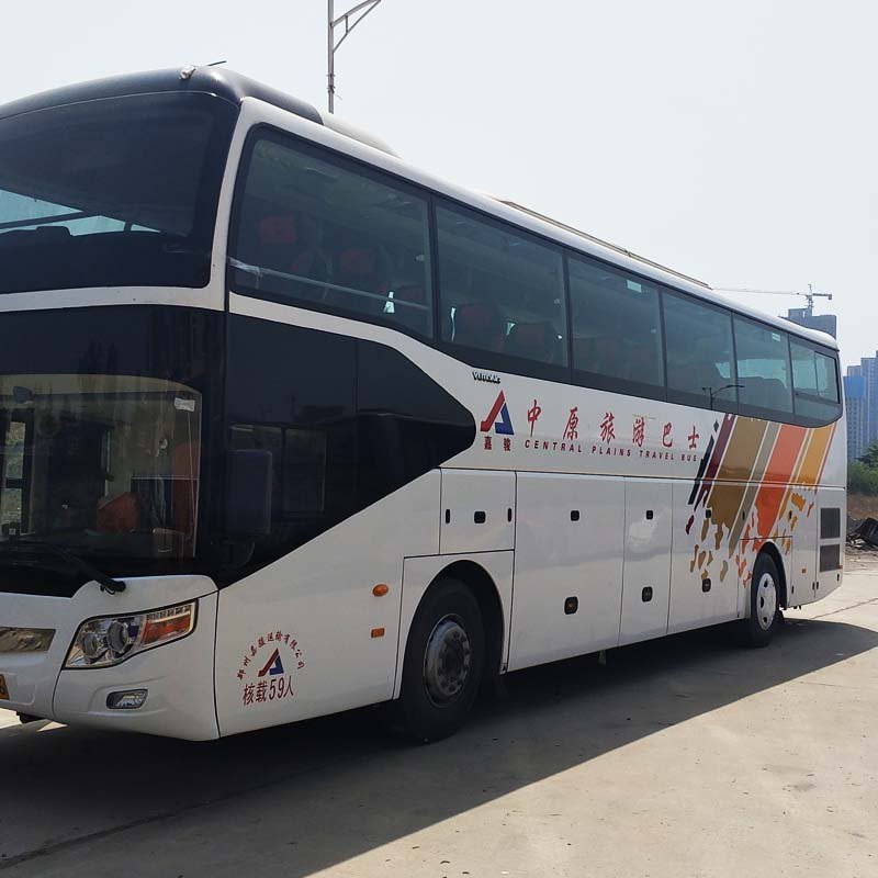 Used Buses 66 Seats Diesel Engine Passengercoach Buses and Coaches for Sale