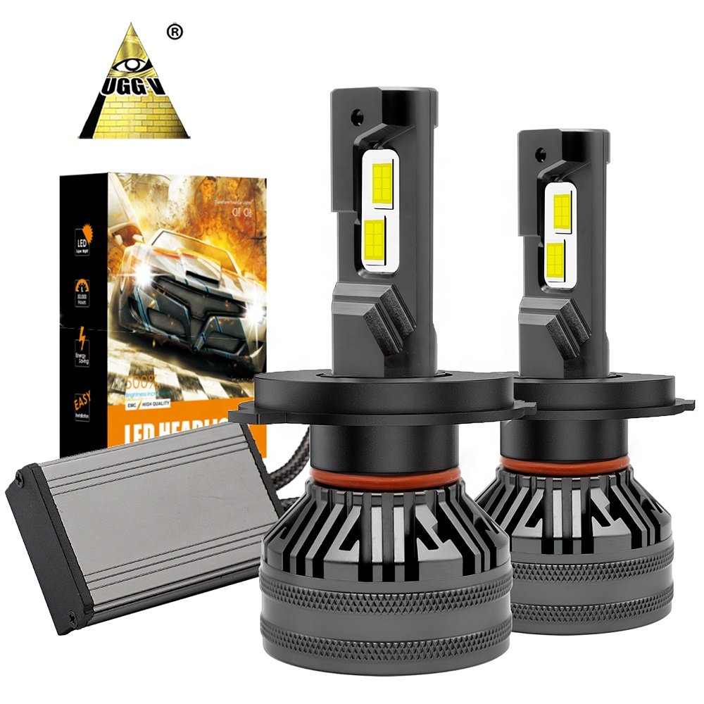 12V 90 IP68 Headlight Conversion Kit with E22 LED Chip Mini Projector 6500K LED Light EV Brand New for Cars H7 300 Watt Led UGGV
