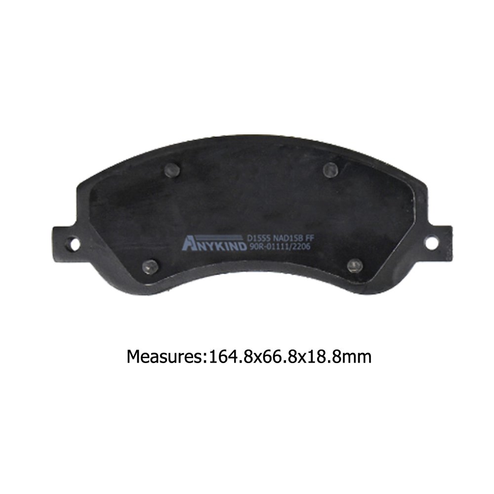 D1555-9593 Front Brake Pads for BYD Song Pro (ev) SUV/Tang/e6