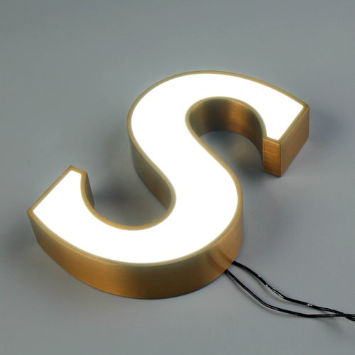 Advertising Illuminated Outdoor&Indoor Light Customized 3D Led Logo Acrylic Sign Channel Letter