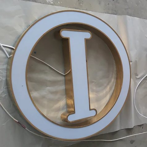 Advertising Illuminated Outdoor&Indoor Light Customized 3D Led Logo Acrylic Sign Channel Letter