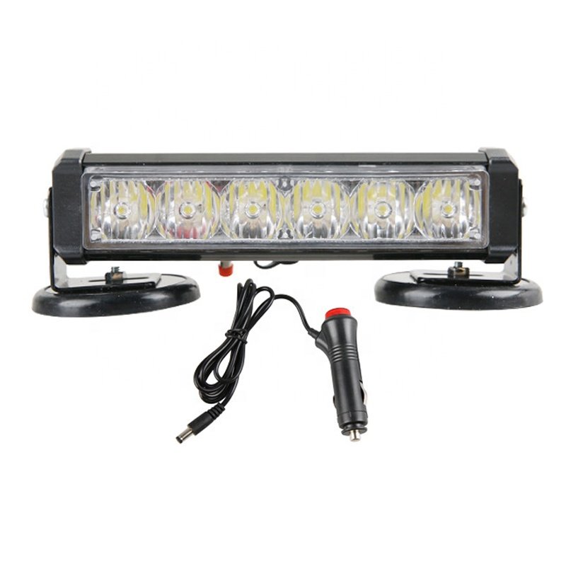 Strong Magnetic Ceiling Fashing Light Engineering Vehicles School Bus Led Warning Light Car Mounted Rechargeable LED Light