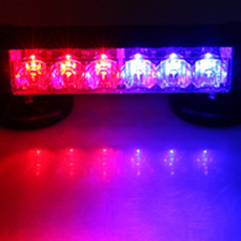 Strong Magnetic Ceiling Fashing Light Engineering Vehicles School Bus Led Warning Light Car Mounted Rechargeable LED Light
