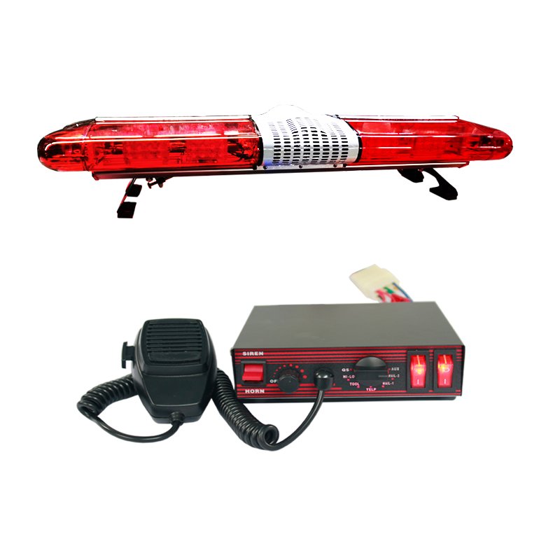 105CM Cop Strobe Lights for Vehicles Red Emergency Warning Lights 12v Vehicle Warning Lights