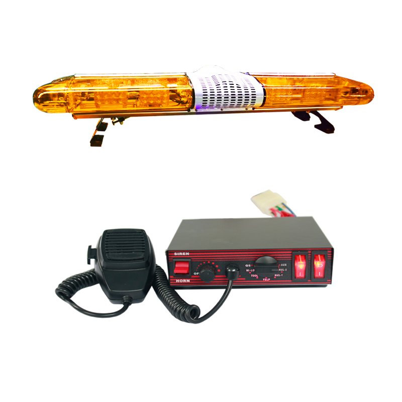 105CM Cop Strobe Lights for Vehicles Red Emergency Warning Lights 12v Vehicle Warning Lights
