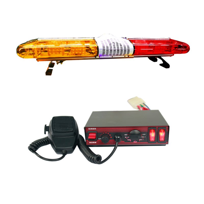 105CM Cop Strobe Lights for Vehicles Red Emergency Warning Lights 12v Vehicle Warning Lights