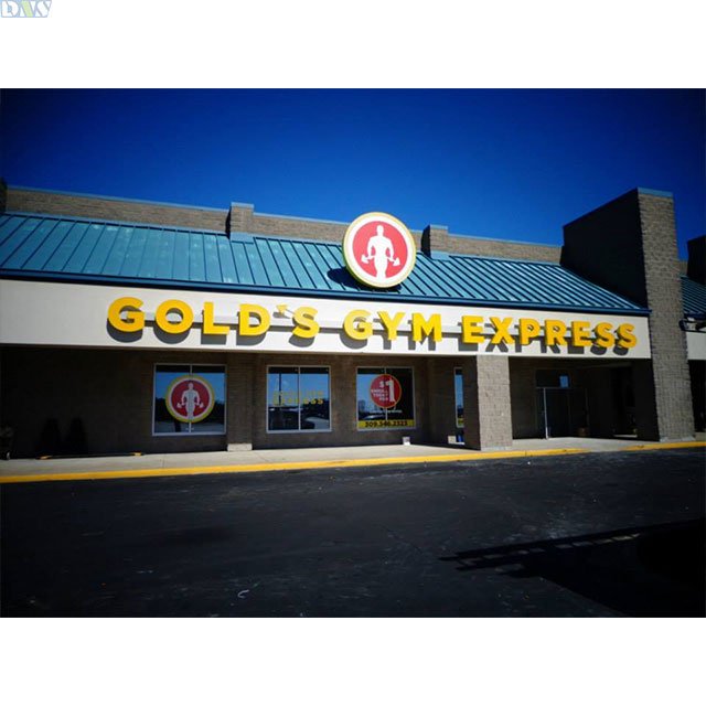 Led Store Front Letters Lightbox Sign bar for Liquor Shop