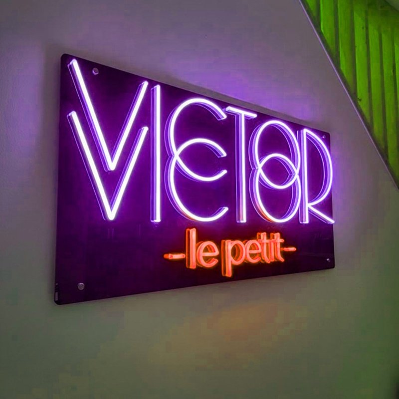 Custom Led Light up Sign Store Business logo Design Display Advertising Board Light Led Neon Sign for Company Name