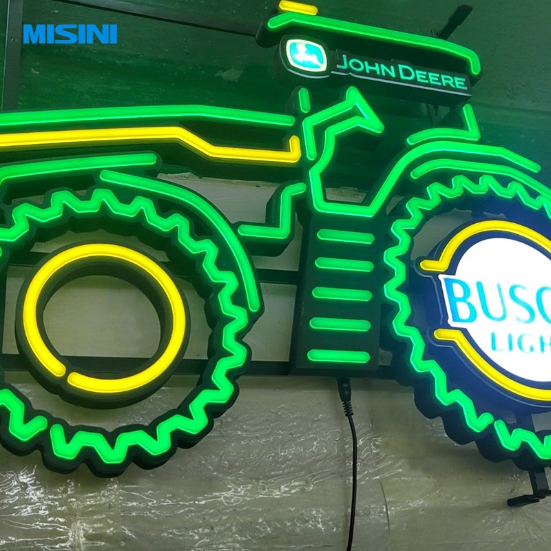 Commercial Decoration Advertising Led Logo Neon Sign Board Custom 3d Outdoor Indoor Store Led Signs for Beer