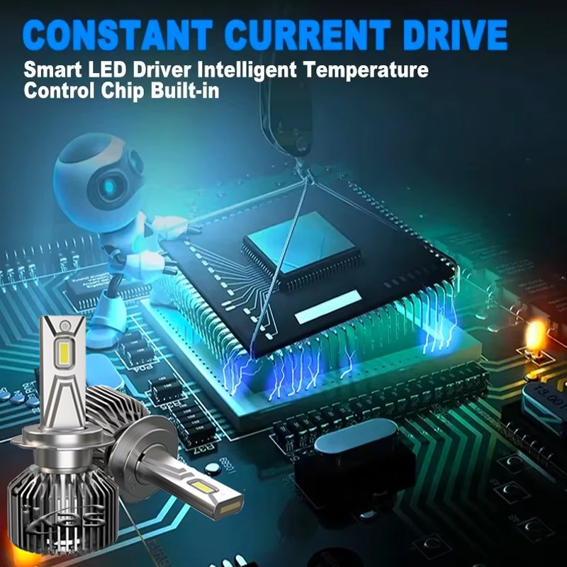 Manufactory Direct 70W High Lumen Led H1 H4 H7 H8 H11 9005 9006 9012 Car Led Headlights H13 9007 Car Light Accessories