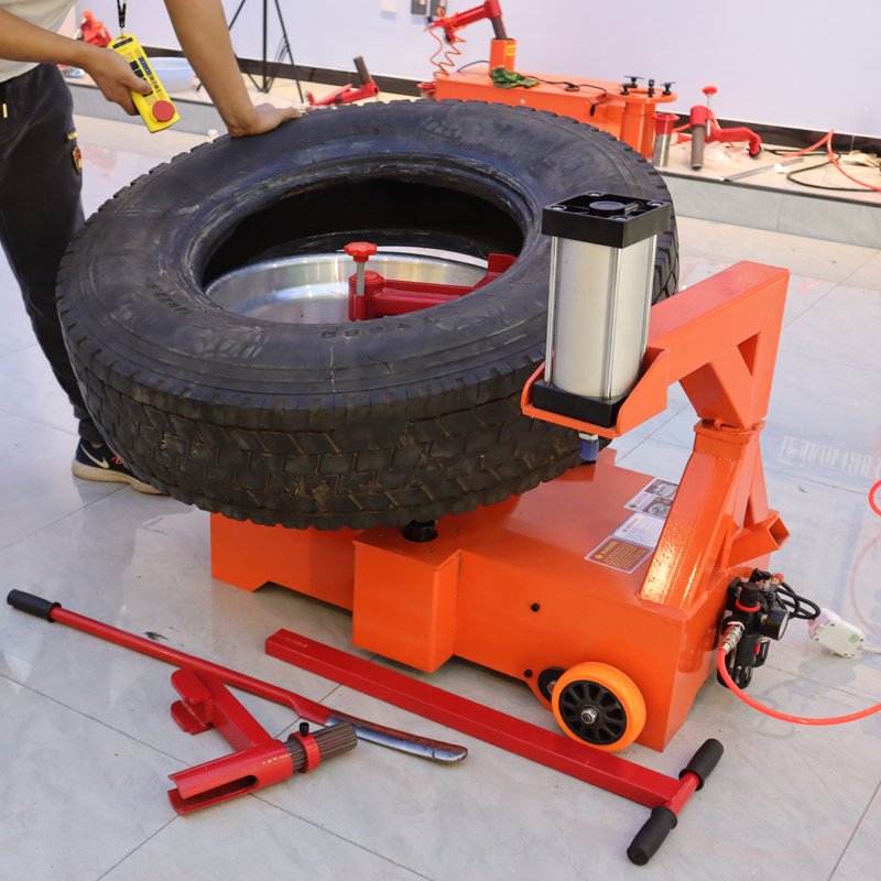 Truck Repair Tyre Changer Machine R22.5/R17.5-19.5/R16 Mounting Bracket / Pneumatic Tire Changer