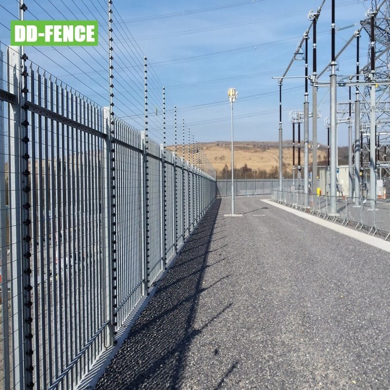High Voltage Electric Fence Energizer Pulse Electric Fence Intrusion Alarm System Perimeter Security Wire Fence