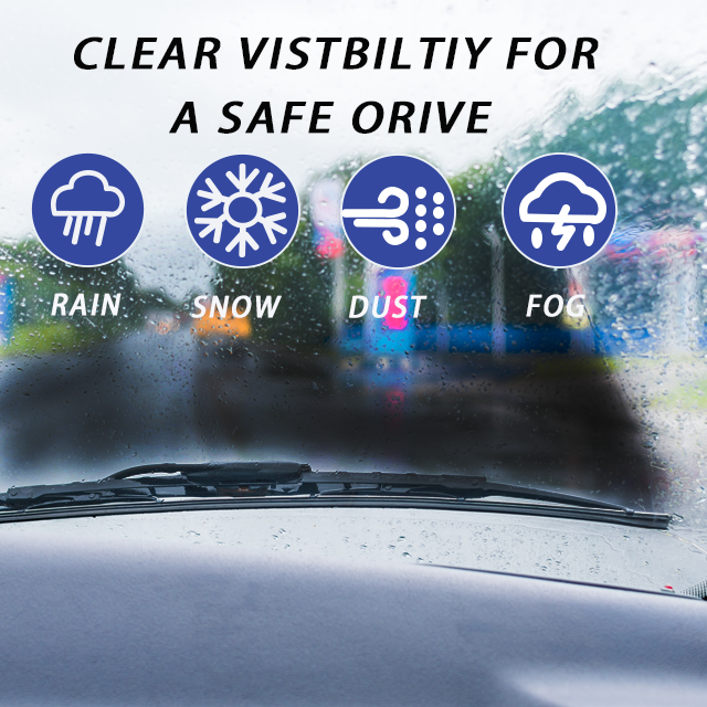 Customizable Hot Selling High Quality Wholesale Clear View Glasses with Wipers Blade for Truck/bus Wiper Blade Car Accessories