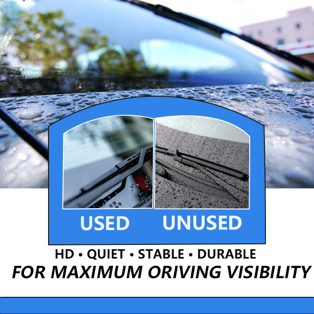 Customizable Hot Selling High Quality Wholesale Clear View Glasses with Wipers Blade for Truck/bus Wiper Blade Car Accessories