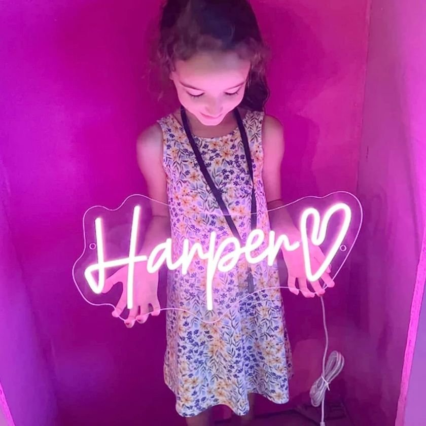 Neon Lights Brand New Outdoor Indoor Custom LED Lights Sign Happy Birthday Wedding Party Decoration Neon Sign