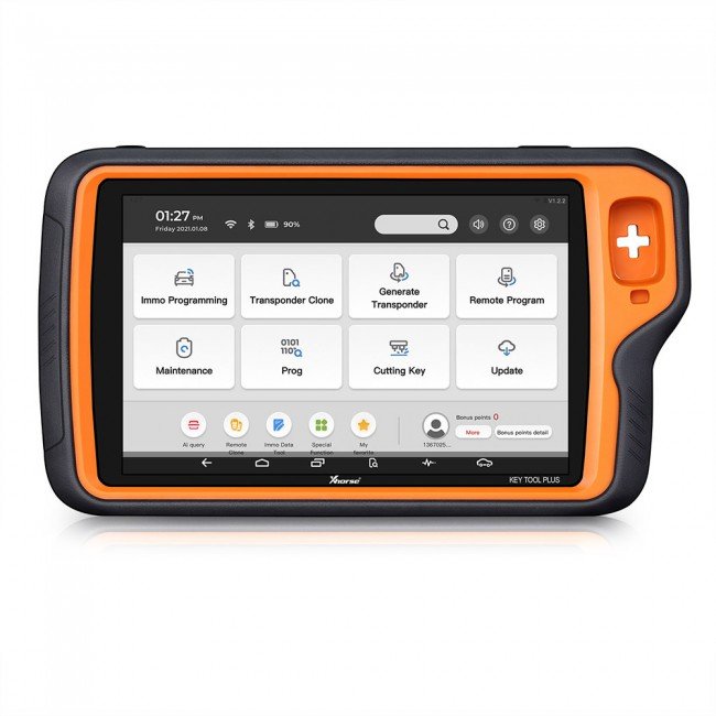 Xhorse VVDI Key Tool Plus Pad Full Configuration (Global Version) Plus GODIAG Key Tool Plus Practical Instruction 1&2 Two Books