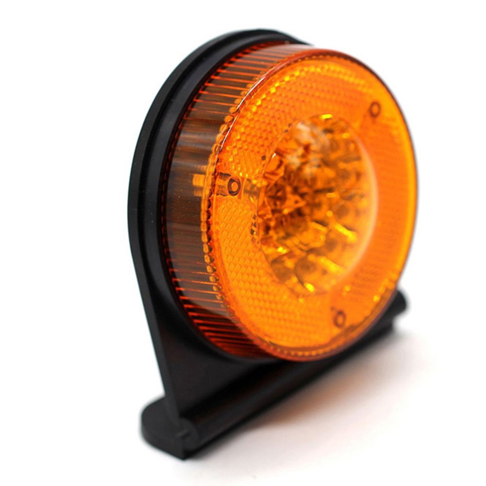 QL-3025 High Quality Truck Round Tail Light Round Round Led Trailer Truck Wholesale Trailer Bus Marine Led Side Lights