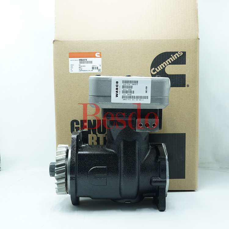 Tractor Engine Spares Parts 1 Cylinder Air Compressor QSK19 4308557 4998124 2888799 4964074
