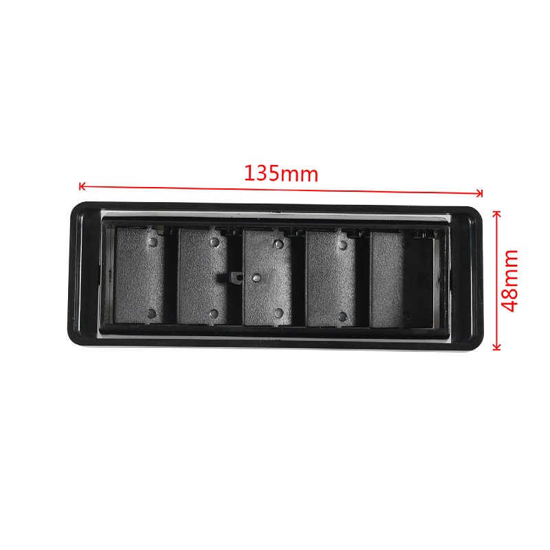Manufacturer Supply Modified Car air Outlet Vent Covercar Bus Adjustable Clip-on air Conditioning Vent