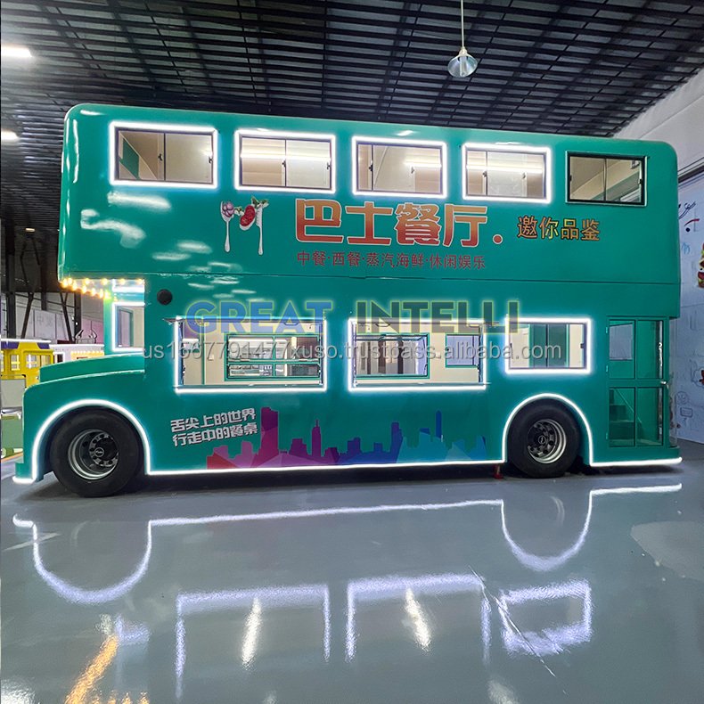 Professional Modular Mobile Caravan Kitchen for Outdoor Events Trailer Design Food Truck Bar Restaurant