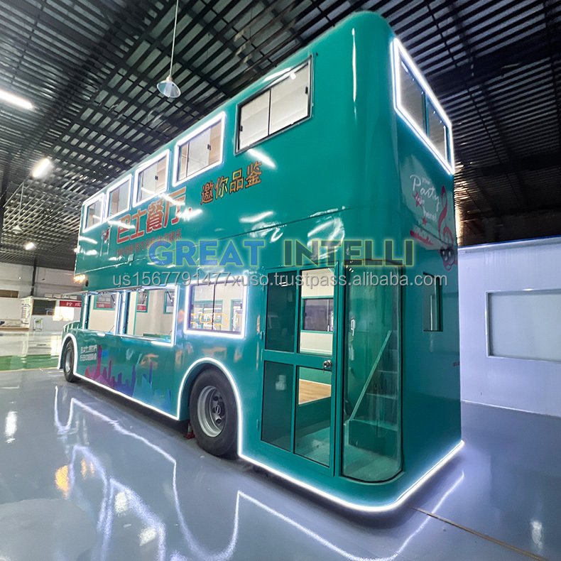 Professional Modular Mobile Caravan Kitchen for Outdoor Events Trailer Design Food Truck Bar Restaurant