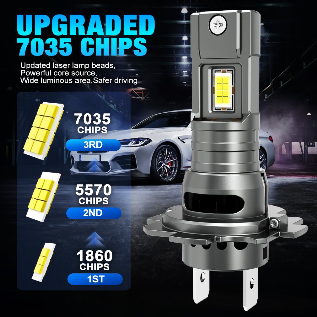 Wholesale 4300K Led Headlight 70W 20000LM H1 H11 9005 9006 H4 LED Headlight Bulb TP8 Led Lights for Car H7 Led Headlights